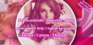 20 éve bejáratott luxus privát lakások Svájcban - Svájci tulajdonossal