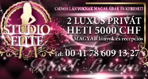 Basel és Luzern luxus stúdiói rád várnak 50% leadóval és escort lehetõséggel